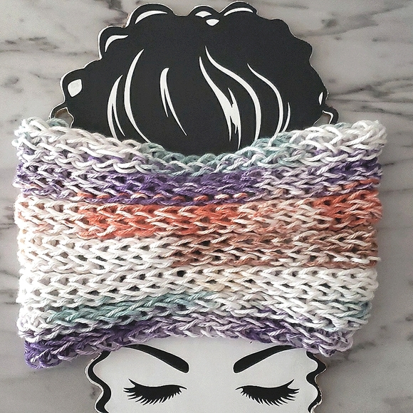 Handmade Knit Turban Headband - Picture 7 of 7